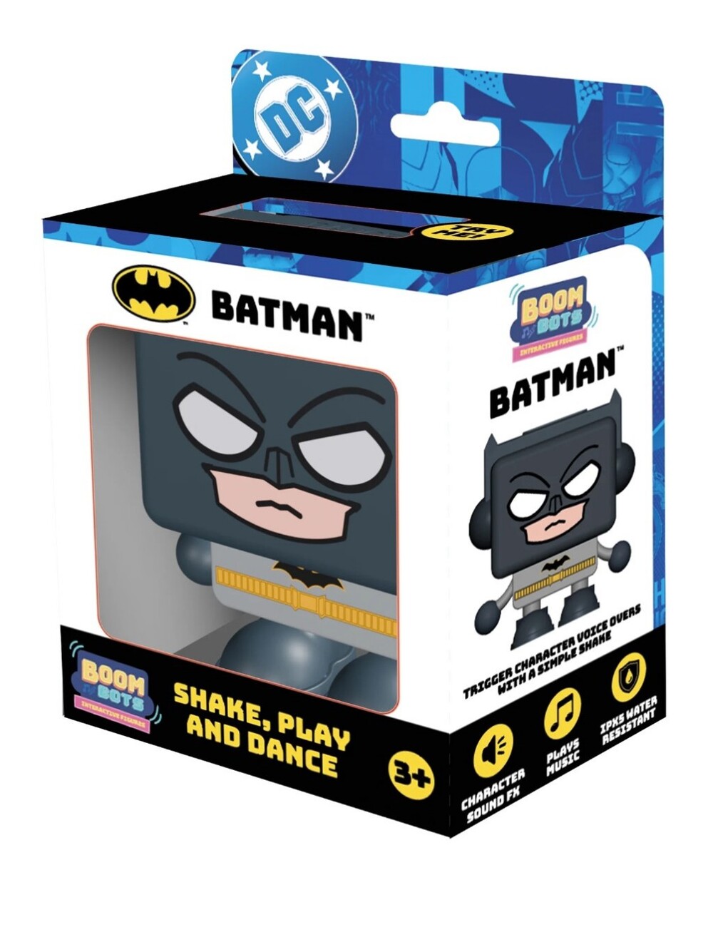 NWT DC Comics Batman Boombot Dancing Musical Toy